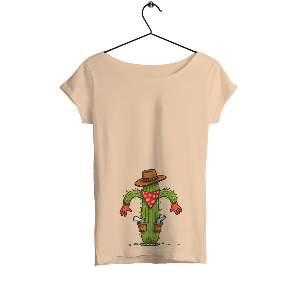 T-Shirt Printing: Cowboy Cactus - Funny & Quirky Design|unique fourth of july shirts