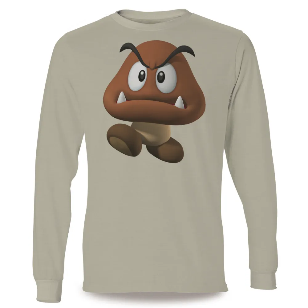 T-Shirts Pattern: Goomba - Gaming Courage and Determination|world series pena jersey