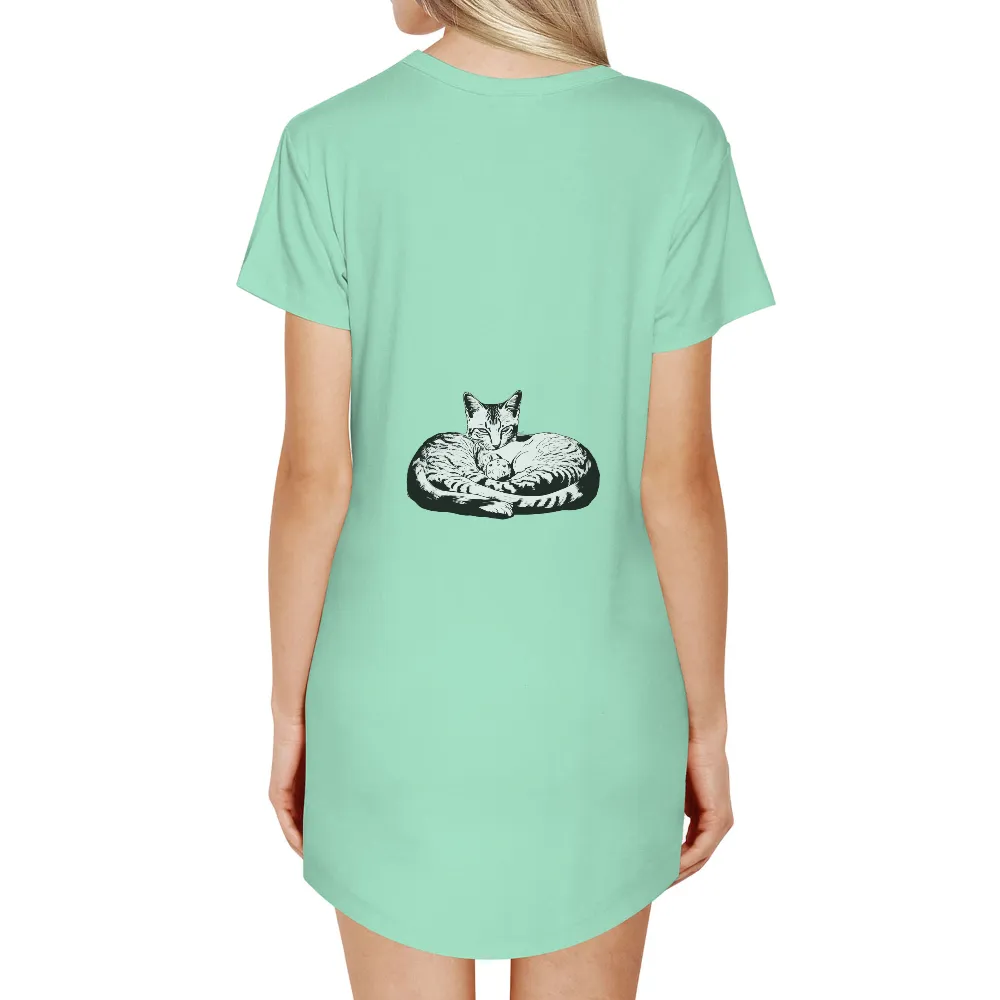 Custom Tee Shirts: Luna's Cherished Companion|t shirt roblox cat