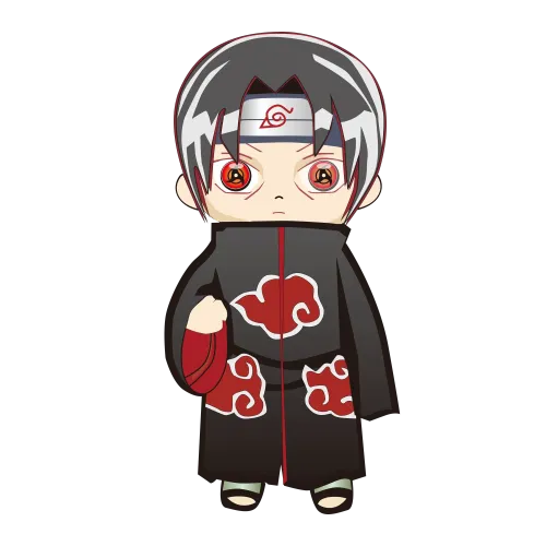 Graphic Tees: Itachi Chibi - Naruto Anime Design