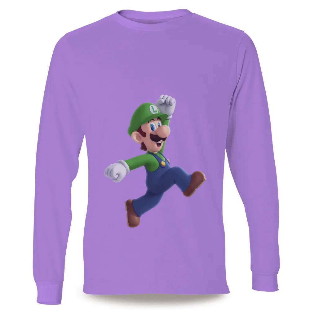 T-Shirts Design: Embrace Adventure with Luigi|bachelor movie hero shirts