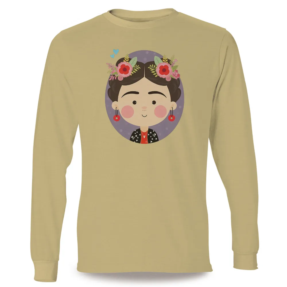 Tee Shirts Printed: Celebrate Individuality with Floral Crown Design|t shirt painting on nature