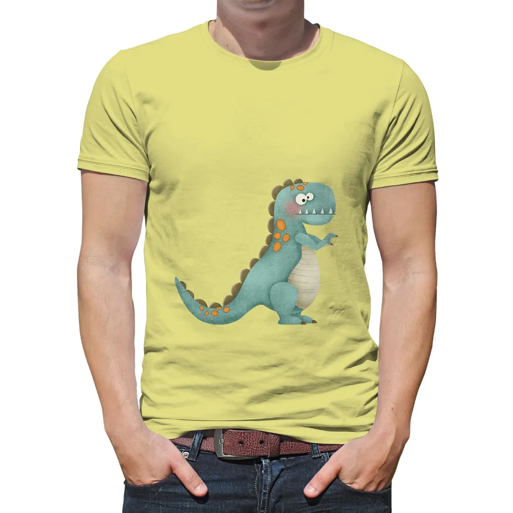 Tee Shirts Printed: Rexy's Colorful Adventures|i may not have friends in high places shirt