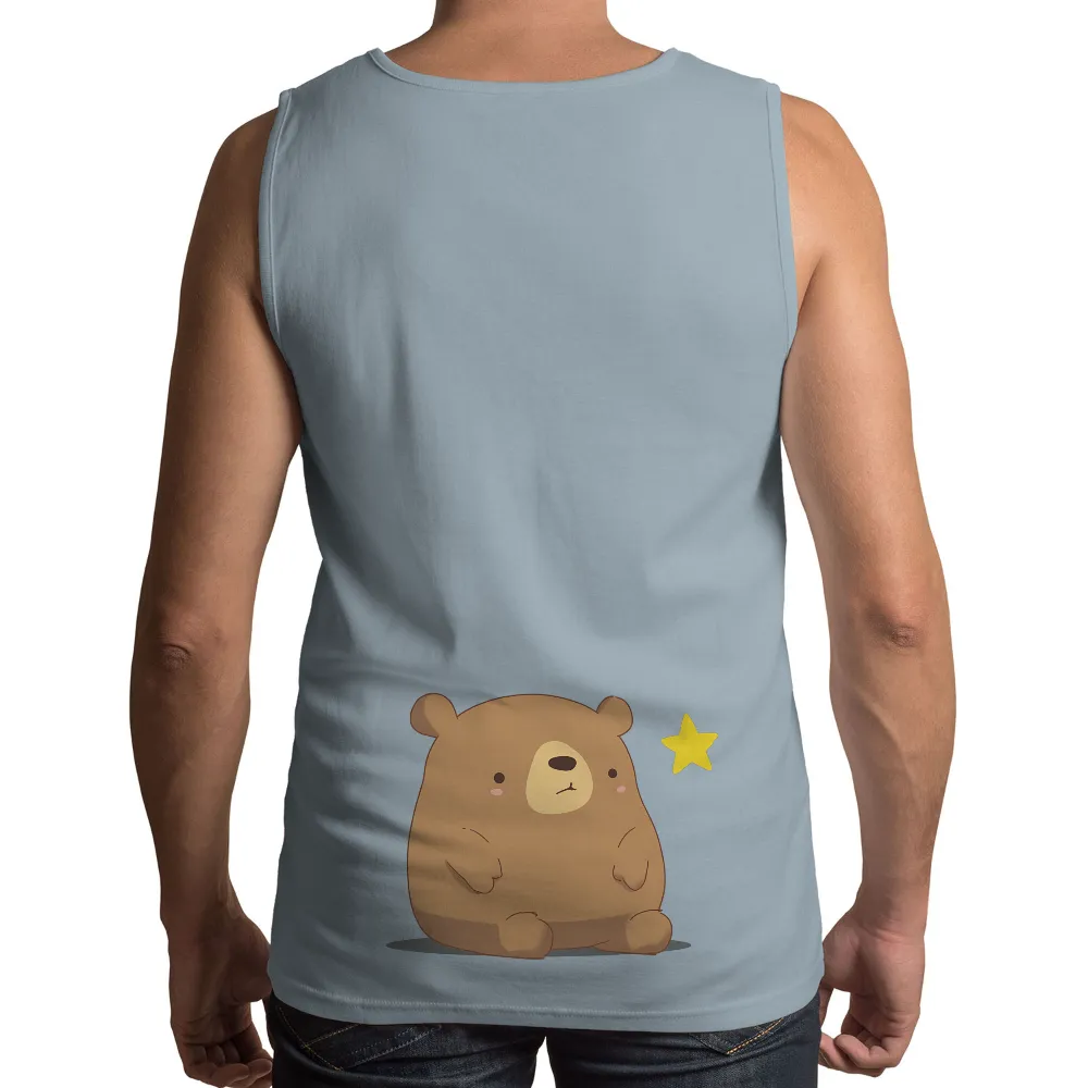 T-Shirts Pattern: Grizzly Dreams Under the Star|cute t shirt on roblox