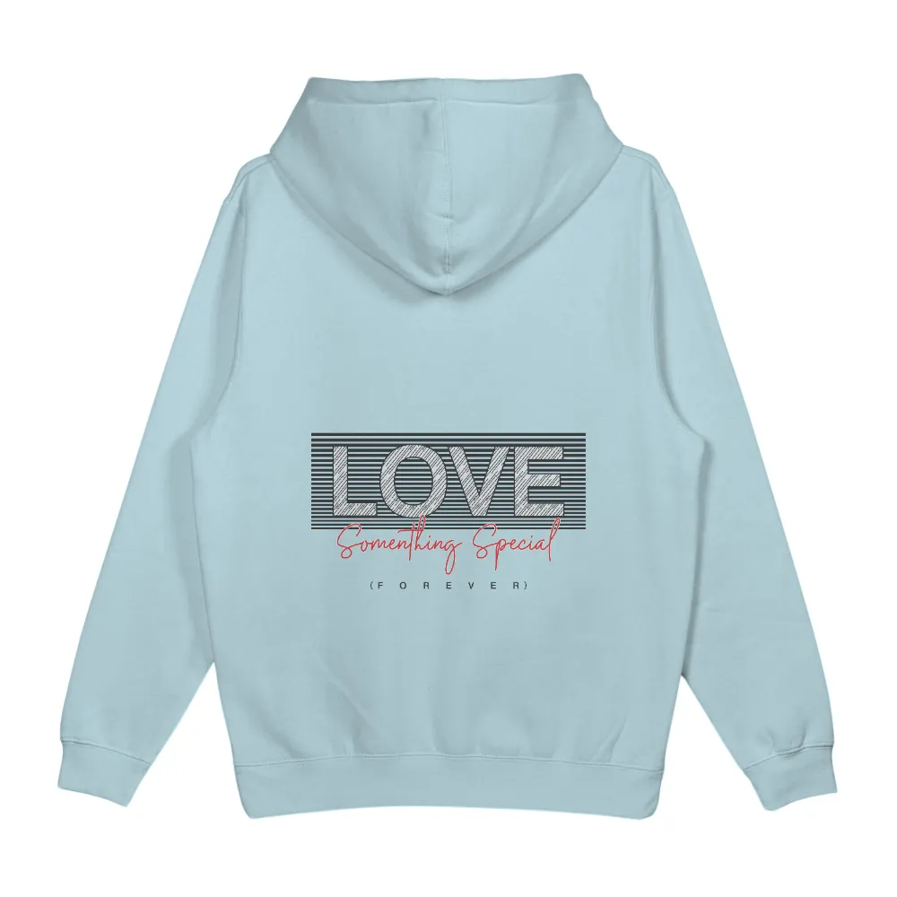 Shirts Graphic Tees: Love Something Special Forever|peace love santa shirt