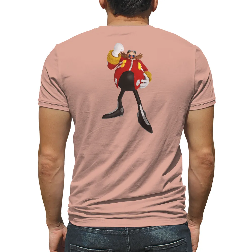 TShirt Printing: Celebrate Dr. Eggman with Bold Design|im not a player im a gamer sonic