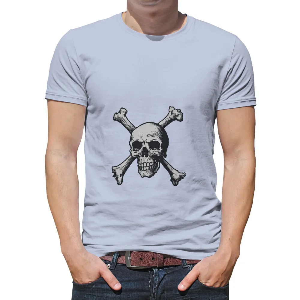 T-Shirt Printing: Skull & Crossbones Pirate Flag| maritime history