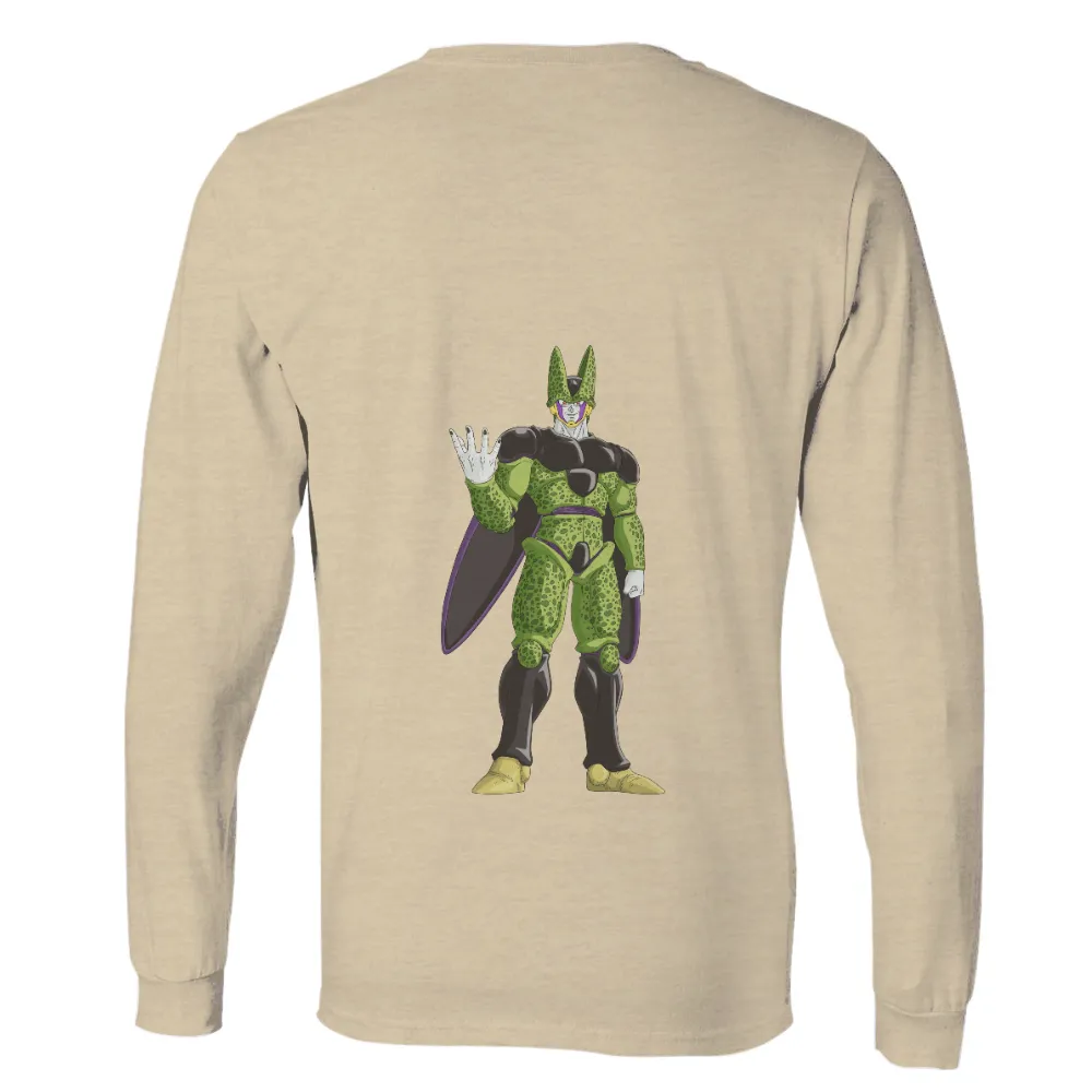 Shirts Graphic Tees: Cell from Dragon Ball Z - Anime Character Design|dragon ball z dad shirt