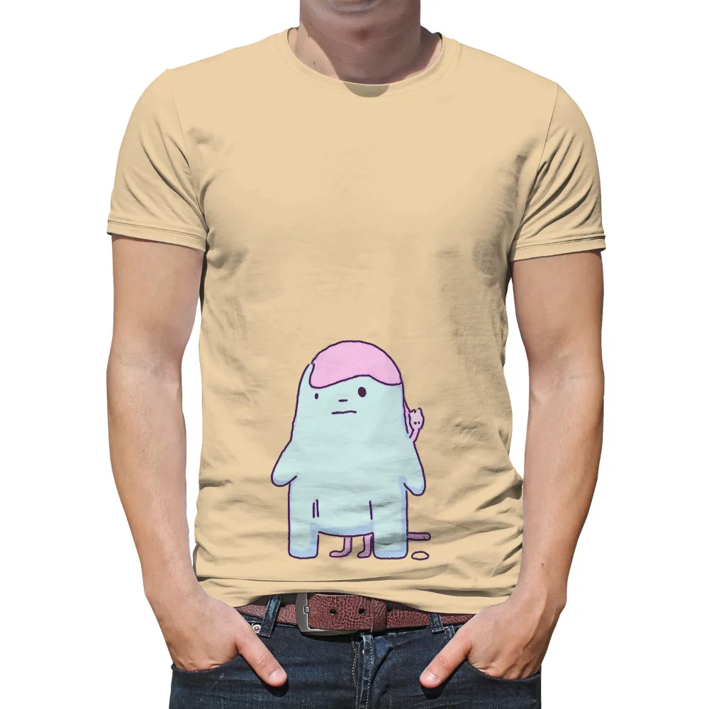 T-Shirts Custom: Whimsical Pastel Creatures - Artistic Designs