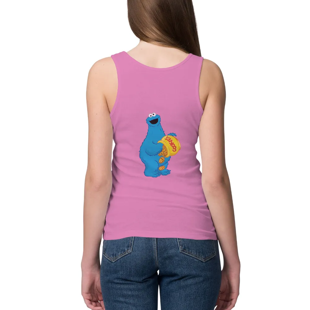 T-Shirts Pattern: Cookie Monster's Joyful Indulgence|cookies t shirt sale