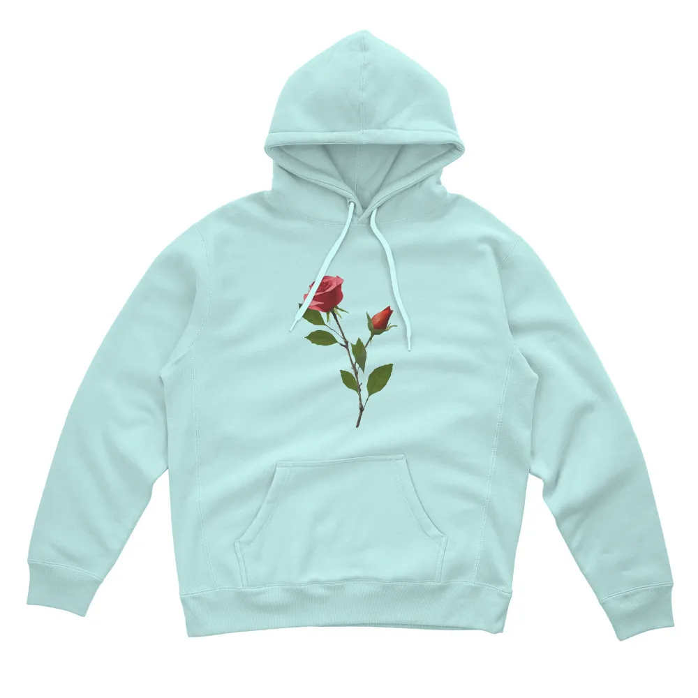 Custom T-Shirt Printing: Red Roses - Symbols of Love and Hope|bud light seltzer tie dye shirt