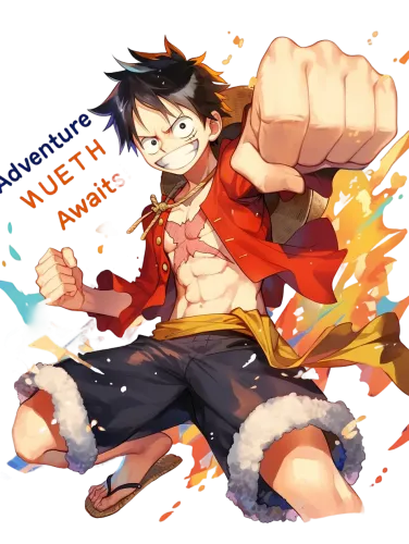 Classic Luffy - one piece luffy t shirt