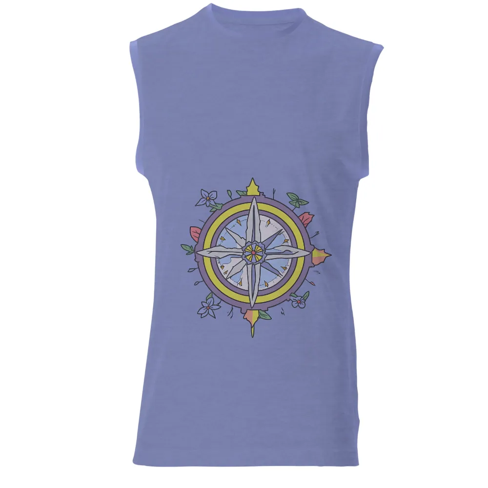 Custom Tee Shirts: Adventure Awaits with Nature's Compass|90s color block t shirt