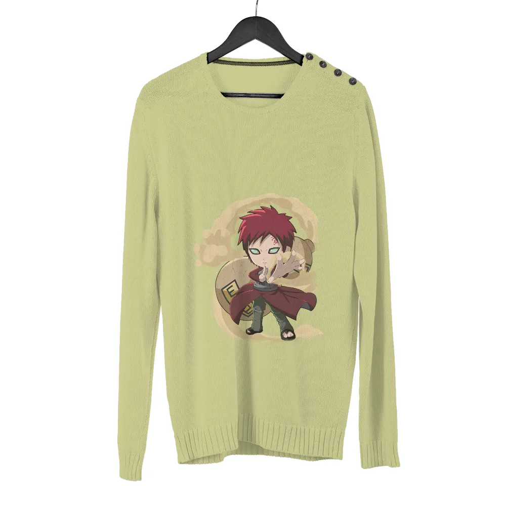 T-Shirts Custom: Chibi Gaara from Naruto - Anime Fans' Favorite|roblox t shirt ninja black