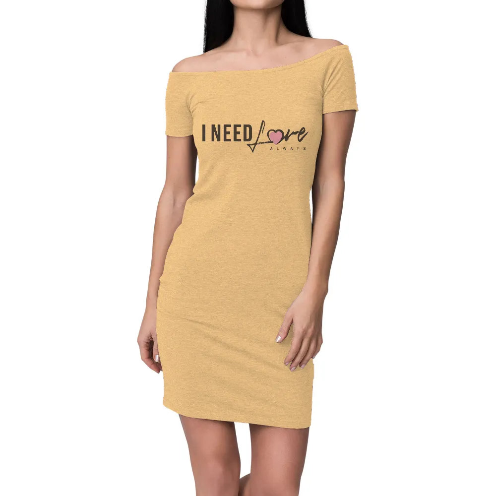 Graphic Tees: I NEED LOVE ALWAYS - A Reminder of Love's Importance|2005 t shirt i love hot moms