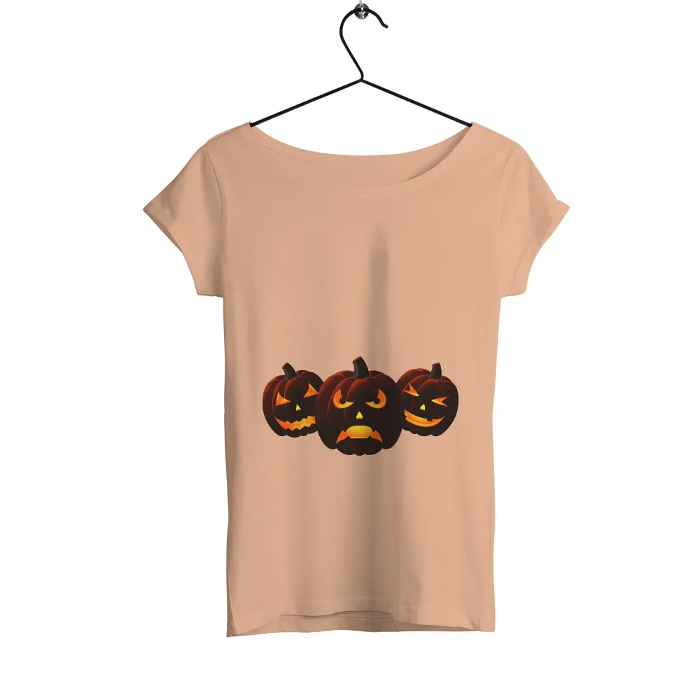 Shirts Graphic Tees: Halloween Pumpkins Light Up the Night|women target halloween shirts