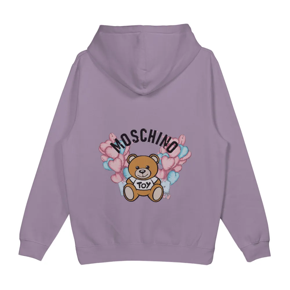 Moschino Toy Bear T-Shirts Custom: A Blend of Innocence and Sophistication|i love hazel mae shirt