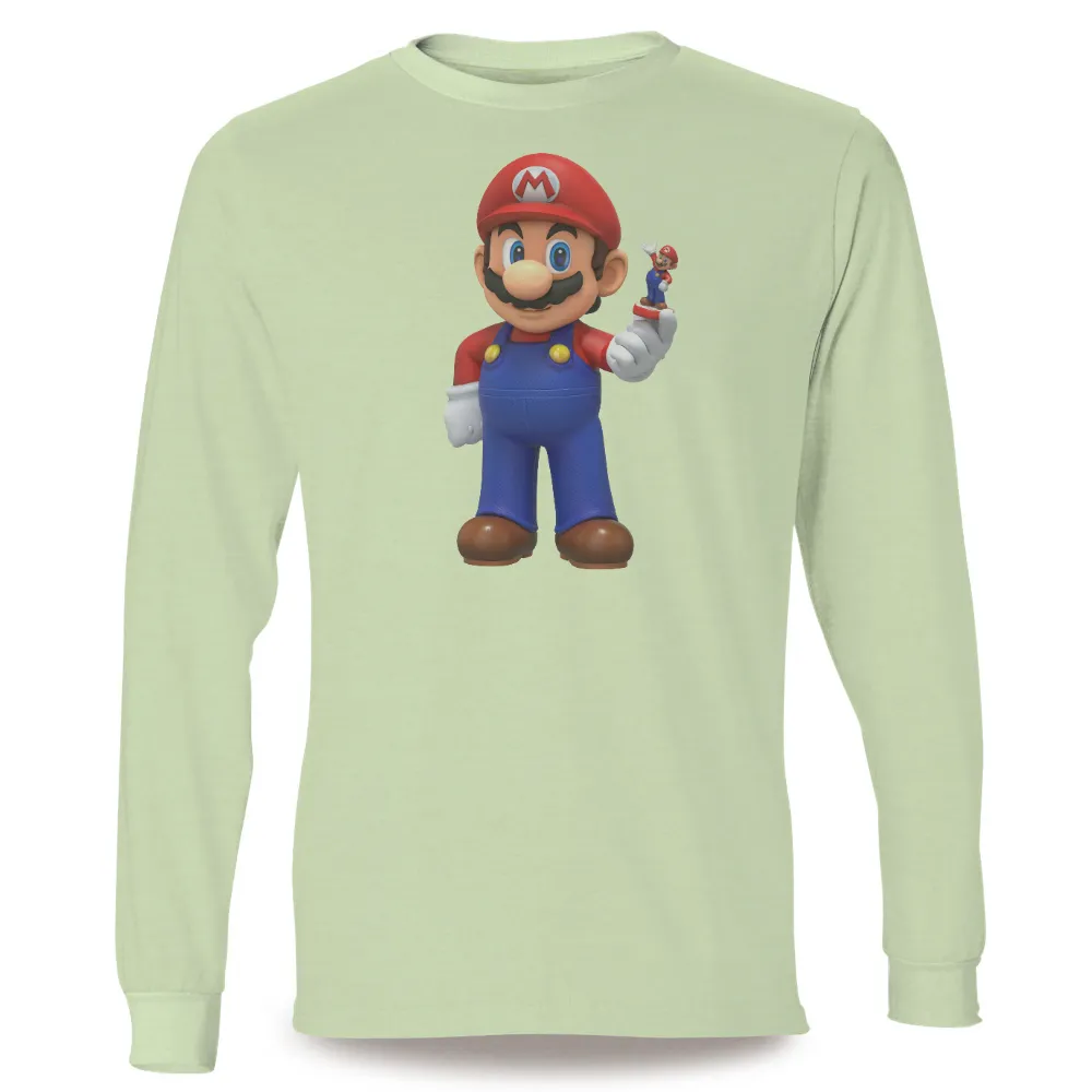 Customized Tee Shirts: Adventure with Mario|rappin mario shirt