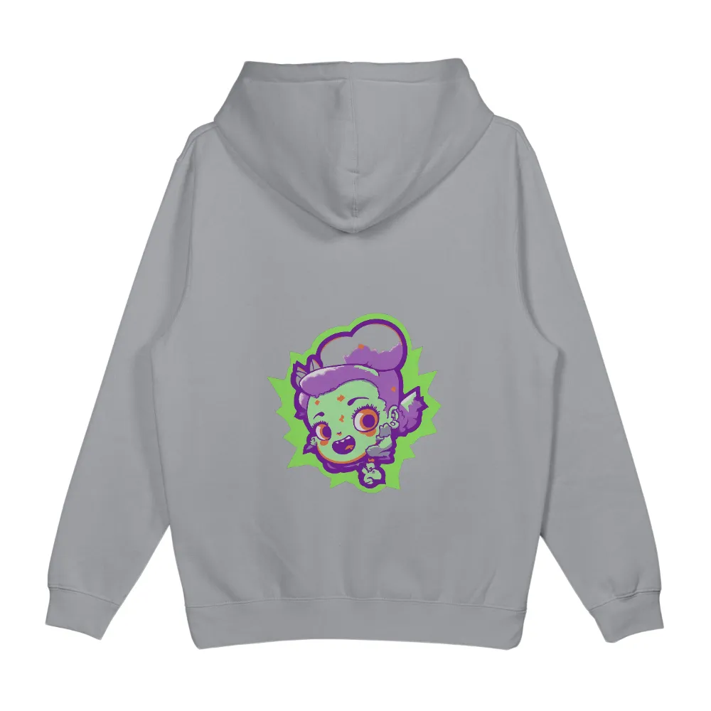 Shirts Graphic Tees: Whimsical Zombie Girl - Fun & Quirky Design| Halloween zombie girl