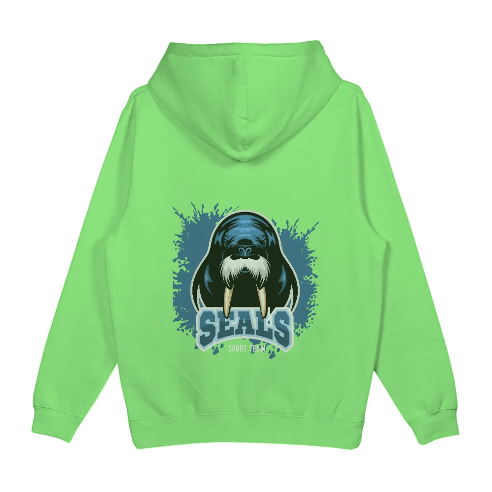 TShirt Design: Walrus Mascot for Seals Sports Team|roblox blue hoodie t shirt