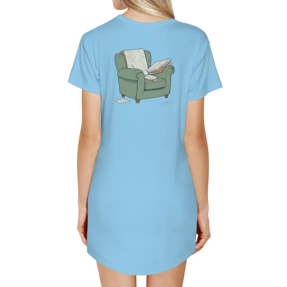 Vintage Armchair T-Shirt Printing: A Canvas for Personal Expression|buy tshirt designs online