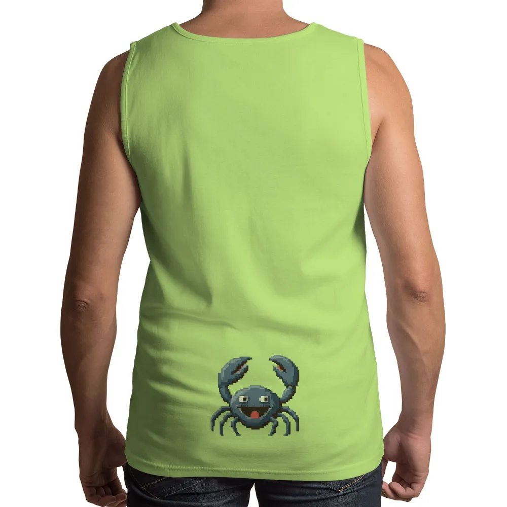 TShirt Printing: Pixel Art Crab - Vintage & Retro Gaming Fun|adventure time shirt sex