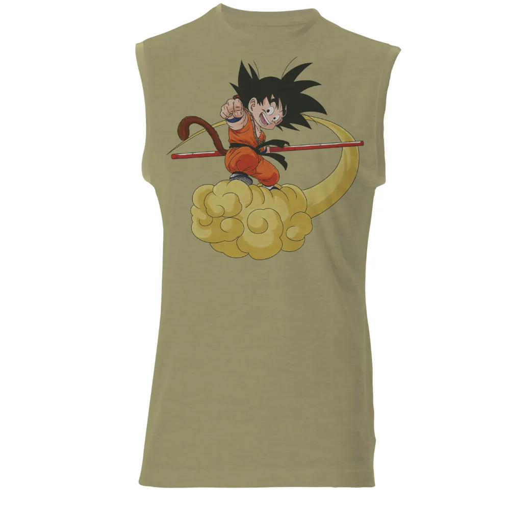 Customized Tee Shirts: Goku's Adventure Spirit|goku shirt id