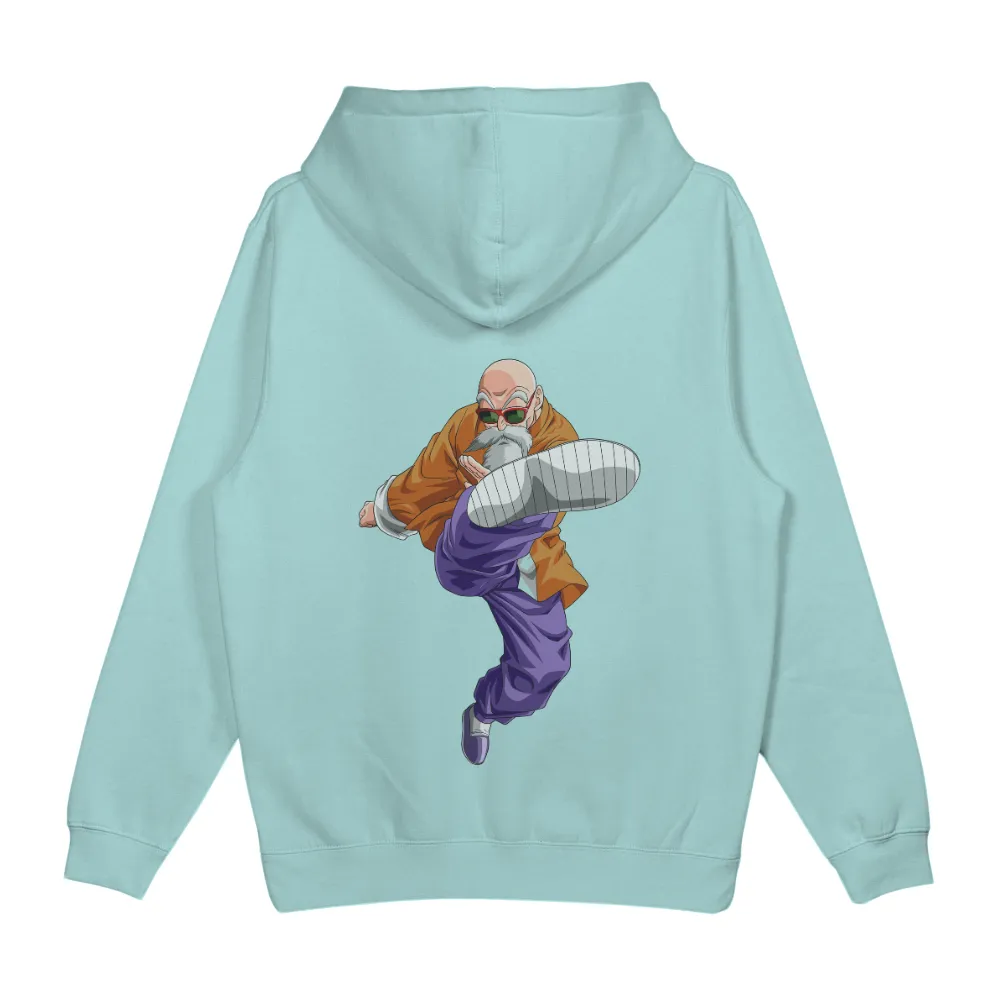 T-Shirts Custom: Master Roshi's Iconic Kick - Anime & Martial Arts|dragon ball z nba t shirt