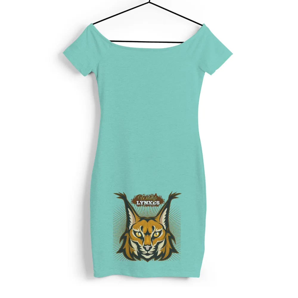 Wildlife Lynxes T-Shirts Pattern: Strength and Resilience|sublimation t shirt design online