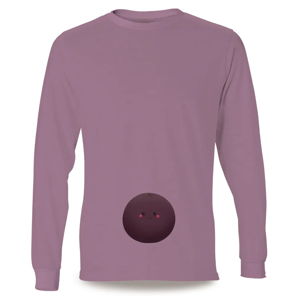 Custom T-Shirt Printing: Spread Joy with Cute Plum Design|roblox cute t shirt pink