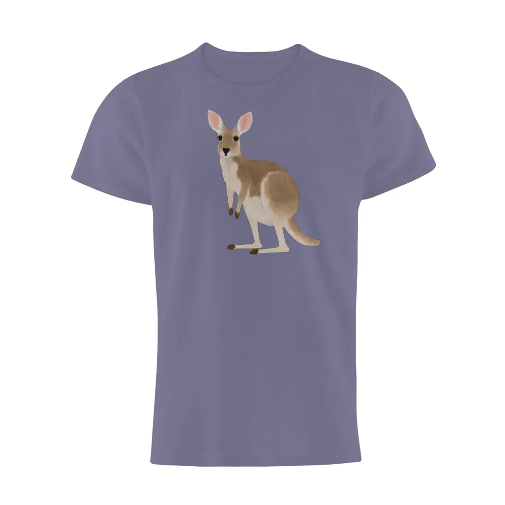 Graphic Tees: Minimalist Kangaroo - Strength and Resilience|superhero t shirts target australia