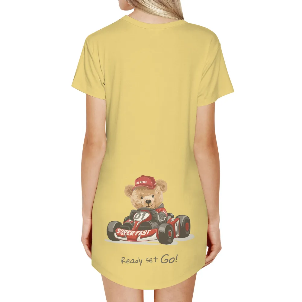 T-Shirts Pattern: Turbo's Super Fast Adventure|bleached racing shirts