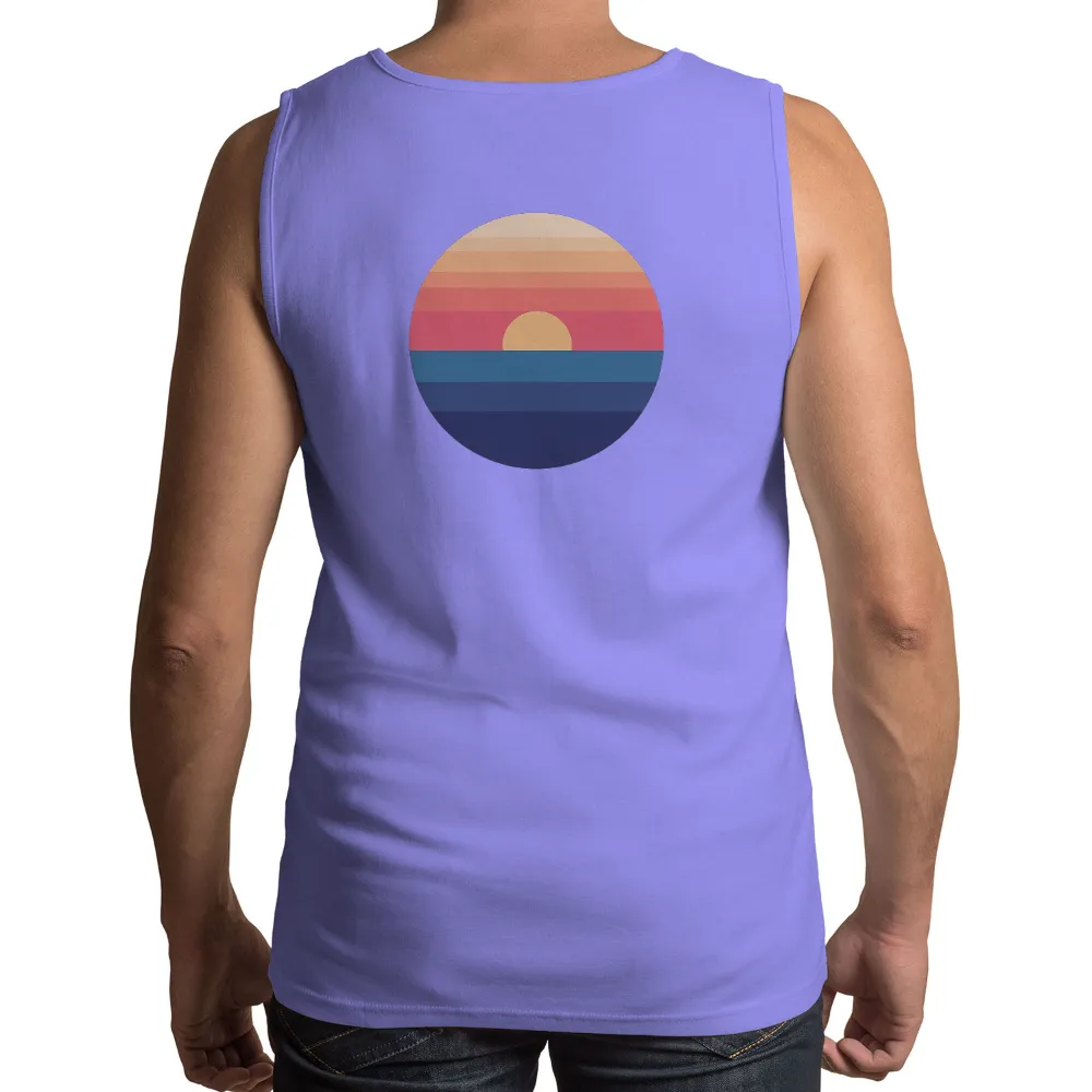 Sunset Over Ocean T-Shirts Pattern | Serenity & Hope|Sunset over ocean