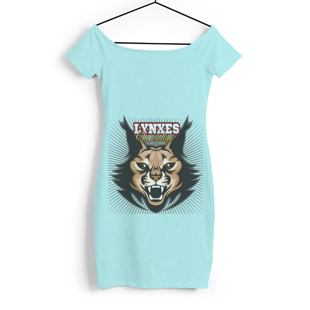 Custom Tee Shirts: Lynxes Wildlife - Celebrate Nature's Strength|fathers day design tshirt