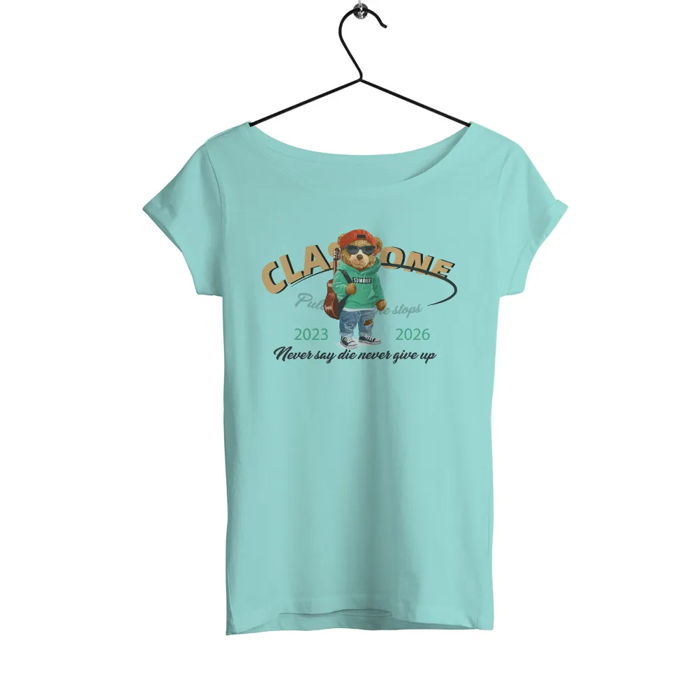 Custom T-Shirt Printing: Benny the Bear - Bringing Joy Through Music|t shirts summer 2022