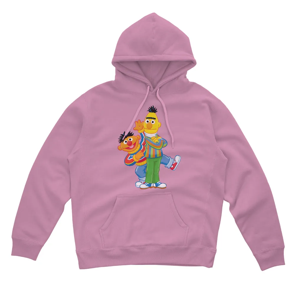 Bert and Ernie T-Shirt Printing: Celebrate Friendship with Pop Culture Icons|biggie colorful shirt