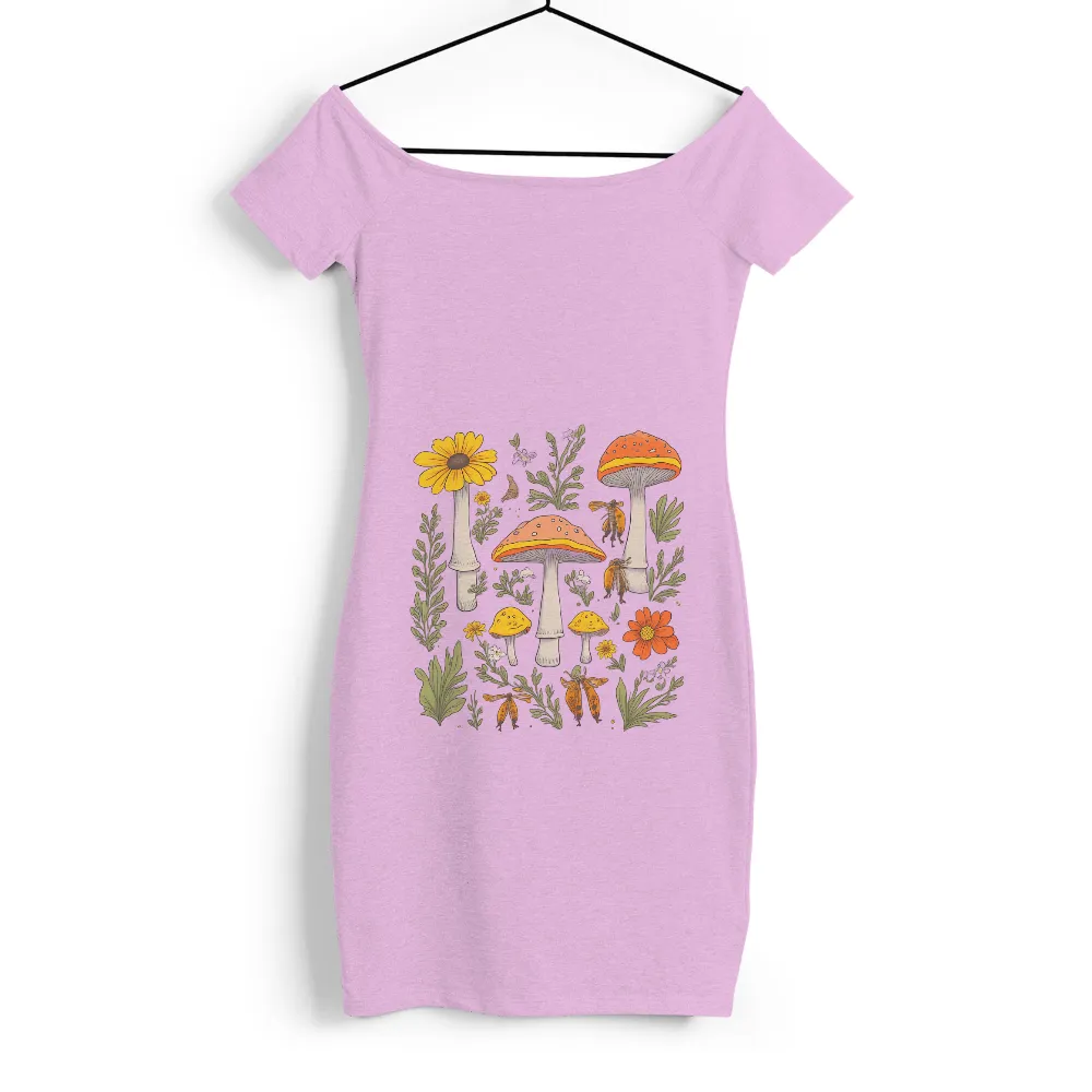 Mushroom Garden: A Whimsical T-Shirts Pattern|garden of delete shirt