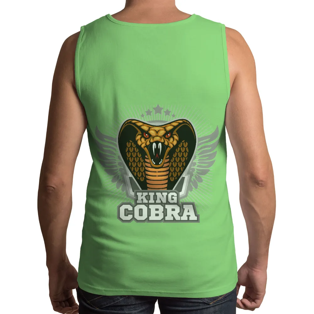 Tee Shirt Printing: King Cobra - Power and Freedom|t shirt printing design logo