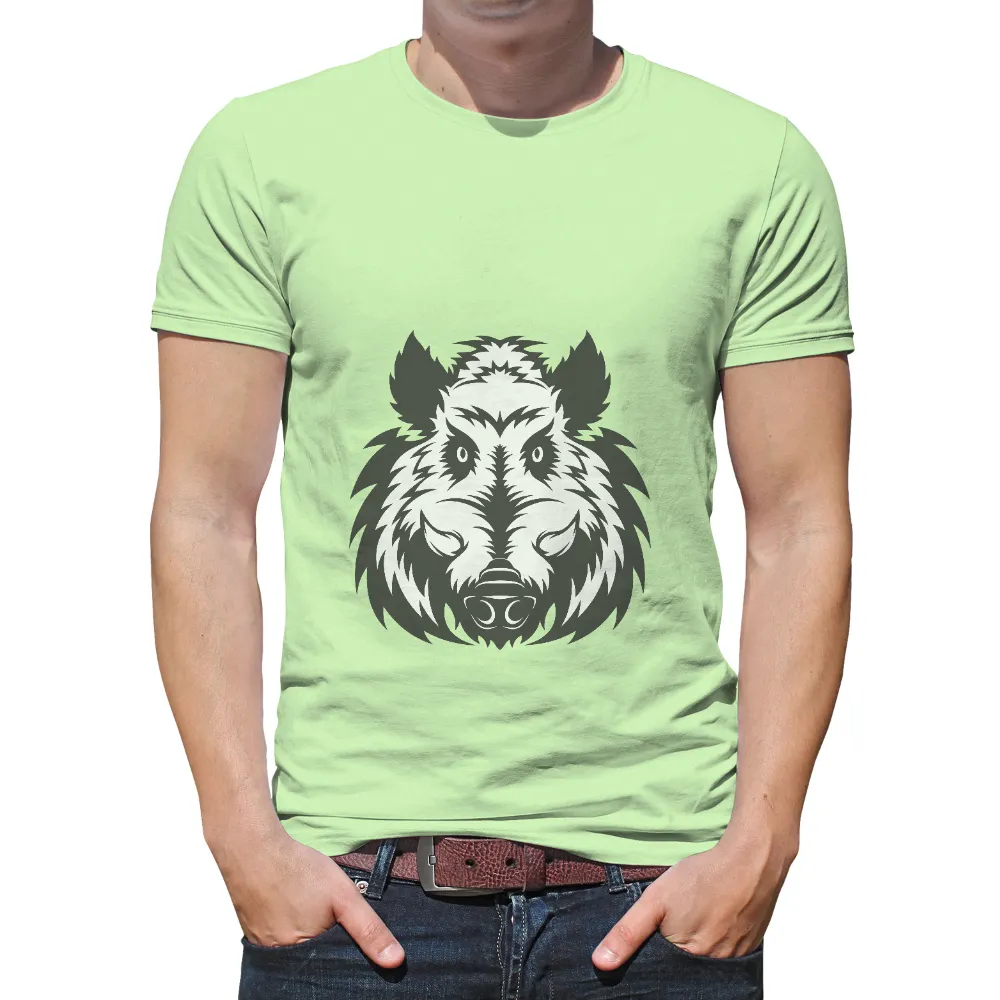 Wild Boar T-Shirt Printing: Embrace Your Inner Strength|endor forest summer camp shirt