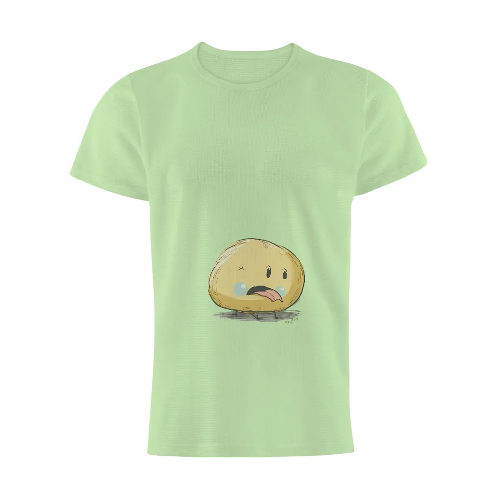 TShirt Printing: Bubbl - The Cute and Quirky Character Expressing Drowsiness|t shirt roblox pink cute