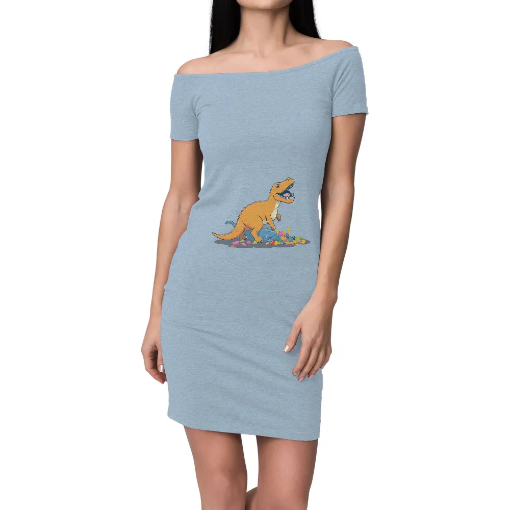 Graphic Tees: Rexy's Candy Treasure - Funny & Quirky Designs|target dinosaur easter shirt