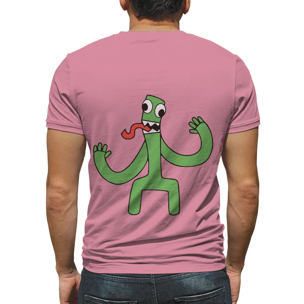 Zorblatt: A Quirky Green Creature Full of Joy and Whimsy | TShirt Printing|rainbow t shirt in roblox