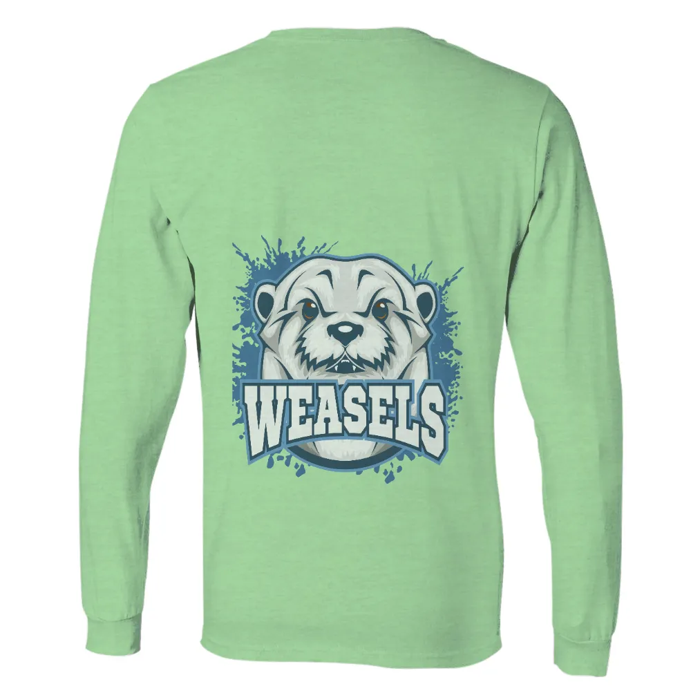 TShirt Printing: Fierce Weasel Sports Team Mascot|alice in wonderland team shirts