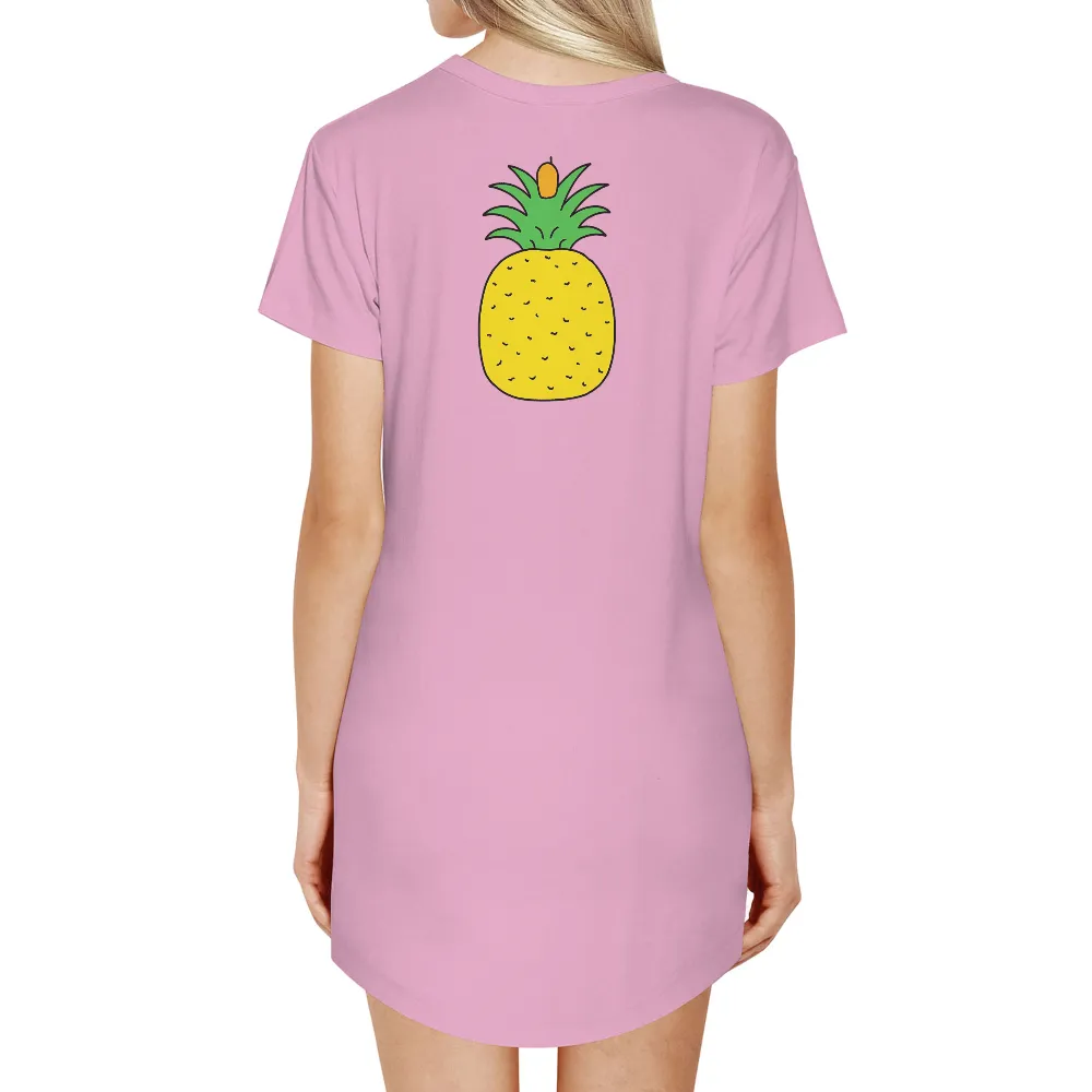 T-Shirts Pattern: Pineapple Pete - Guardian of Joy|the garden vignette camp shirt