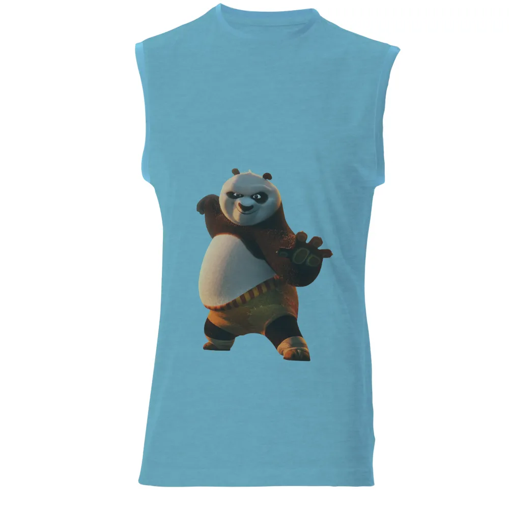 Kung Fu Panda TShirt Printing: Iconic Martial Arts Hero|vintage kung fu shirt