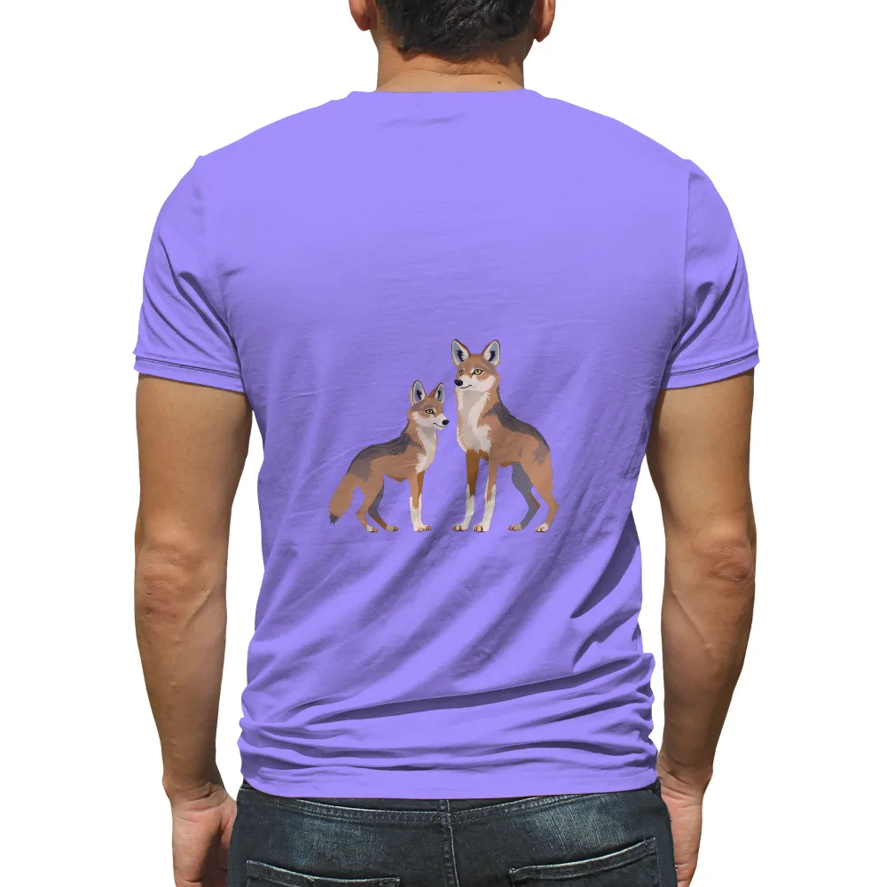 Wolves Bond: A T-Shirts Pattern of Strength and Loyalty|t shirt logo print design