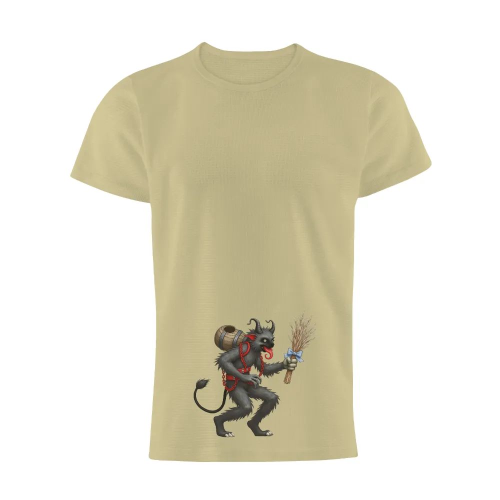 Krampus T-Shirt Printing: A Blend of Fear and Fun| Folklore figure Krampus