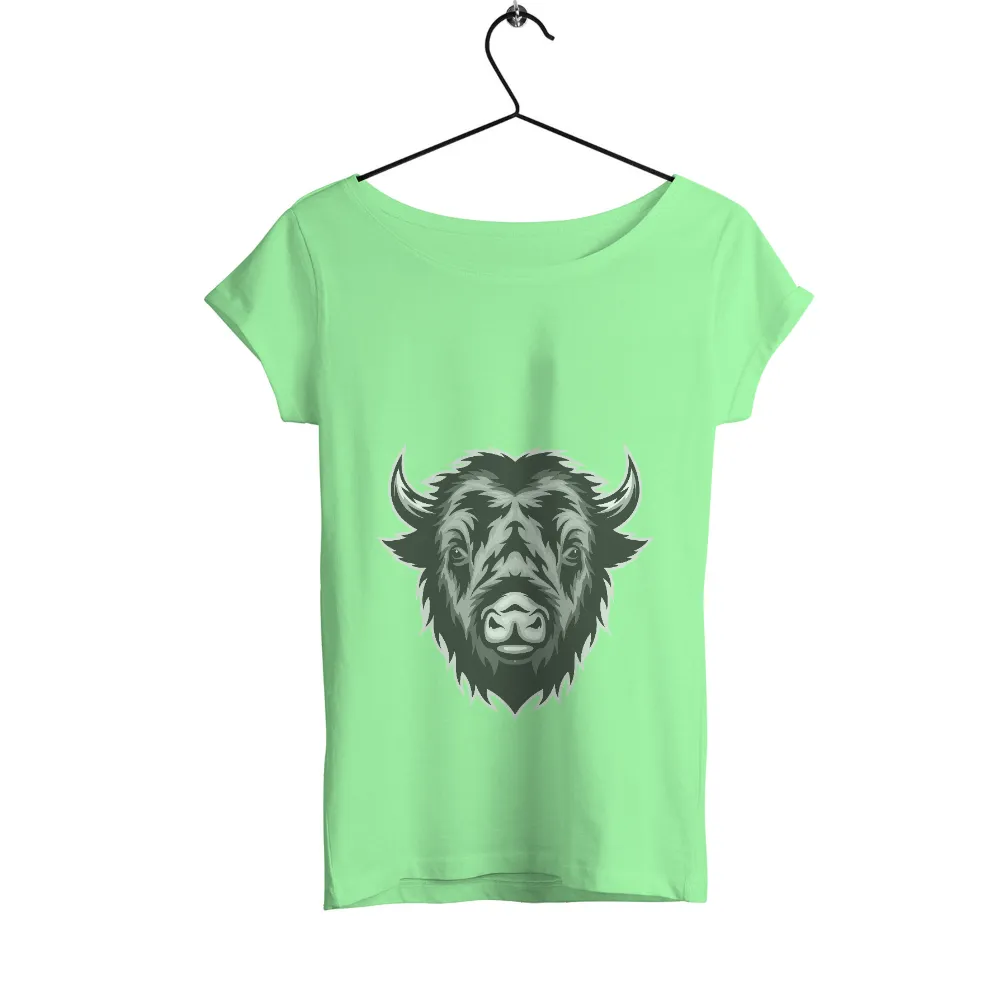 TShirt Design: Bison Spirit - Strength and Endurance|star tee animal crossing