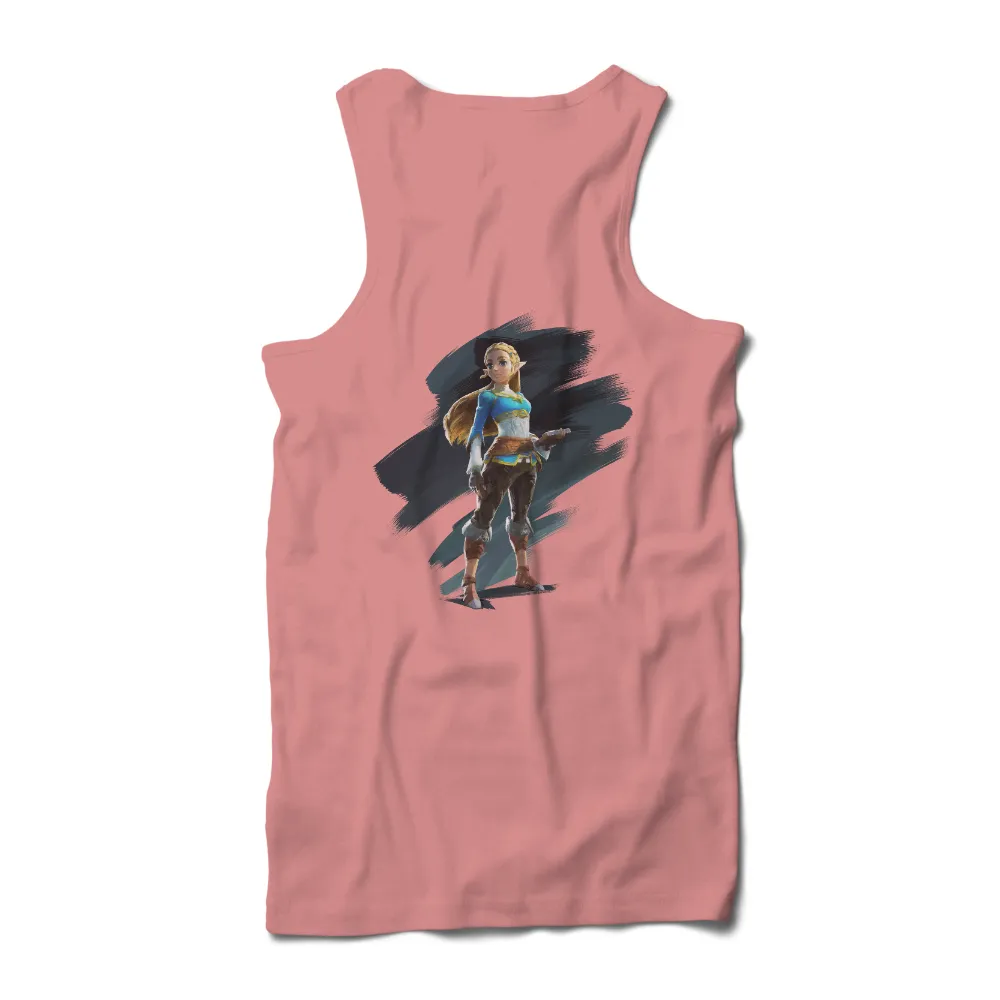 Tee Shirt Printing: Zelda's Adventure - Gaming, Fantasy, Empowerment|video game class shirt