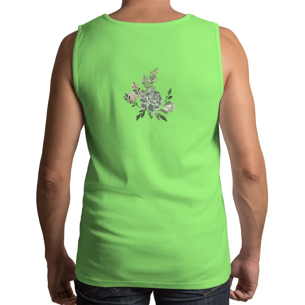 Tee Shirt Printing: Floral Harmony - Artistic Designs|floral essential shirt